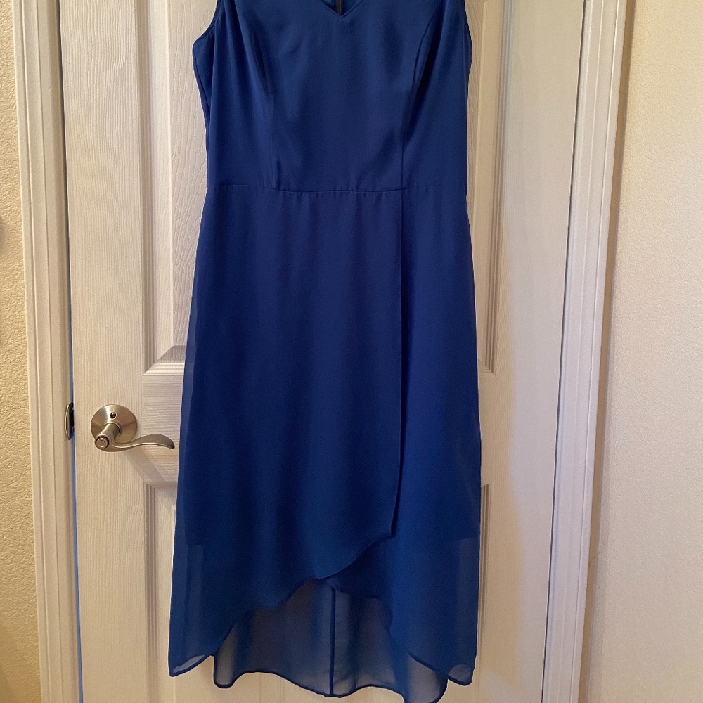 Beautiful Blue High-Low Dress
